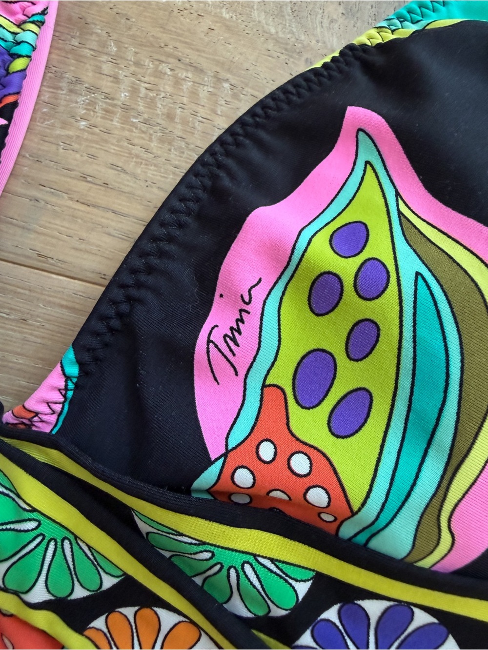 TRINA TURK • Sea Garden One Piece in Black - Picture 5 of 13